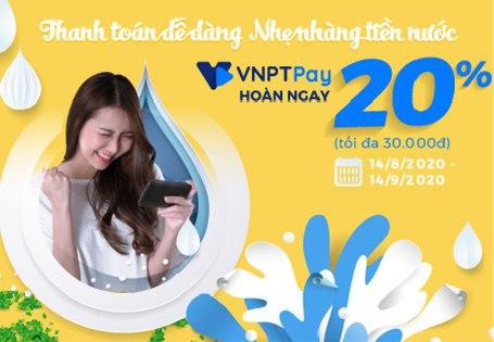 Thanh toán dễ dàng- Nhẹ nhàng tiền nước